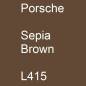 Preview: Porsche, Sepia Brown, L415.